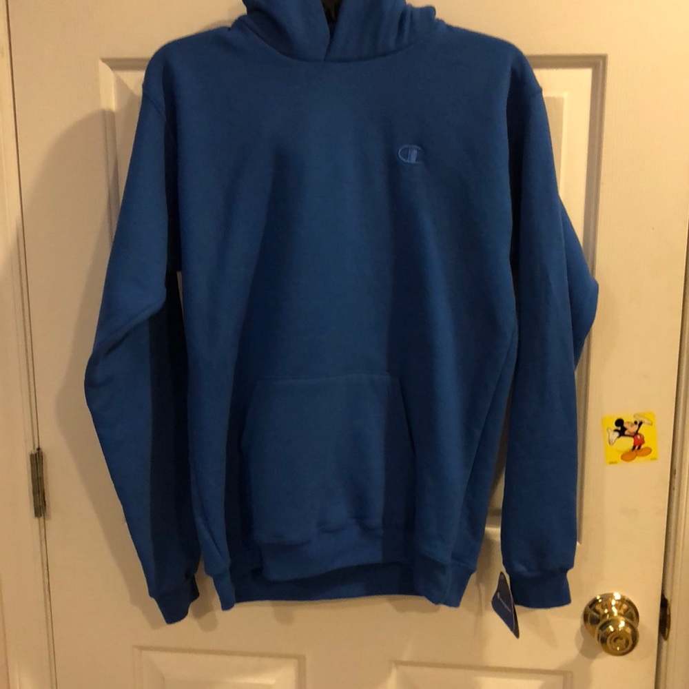 Royal blue champion hoodie